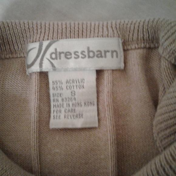 Dress Barn fine knit mock neck sweater - Picture 2 of 4